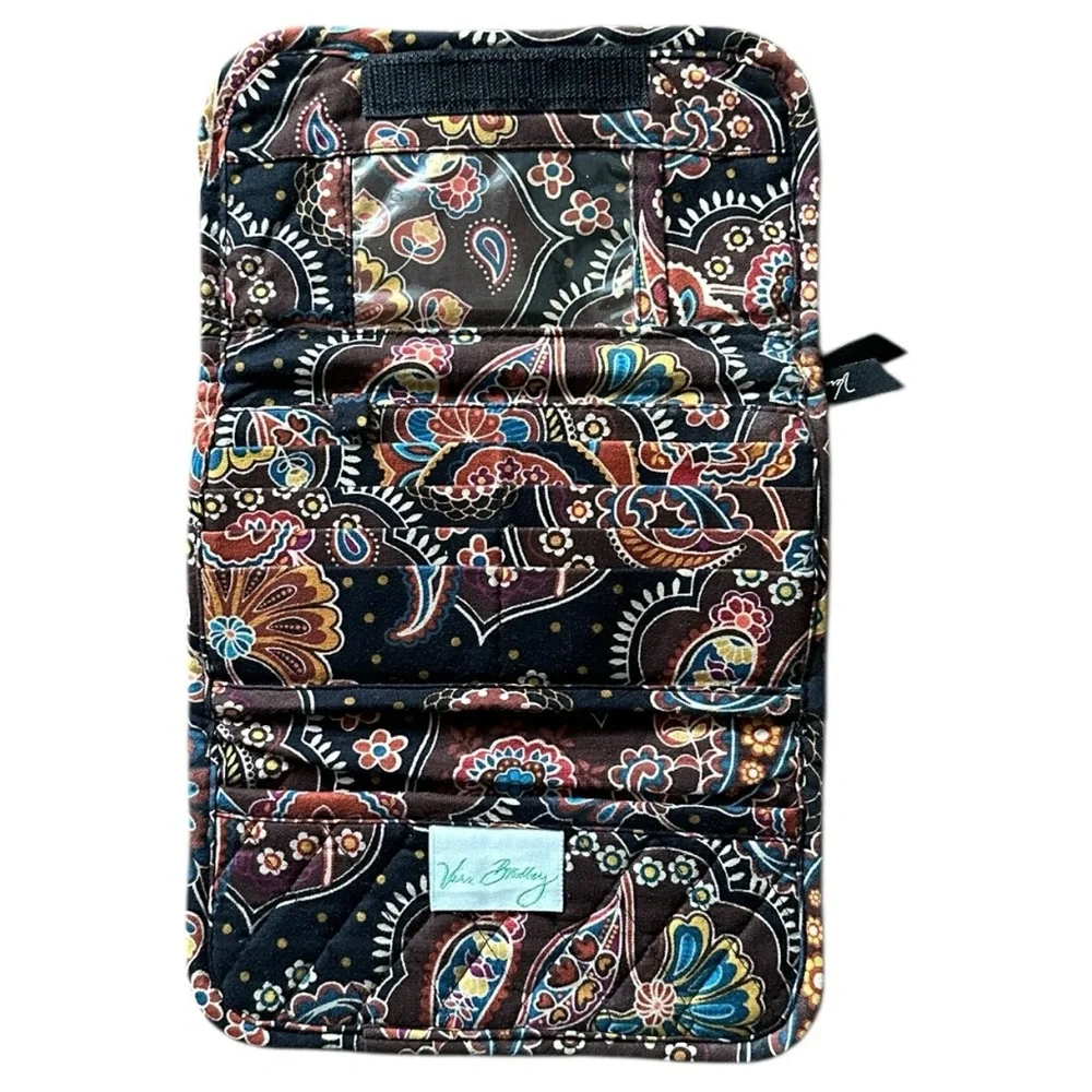 Vera Bradley wallet Kensington pattern Paisley quilted print